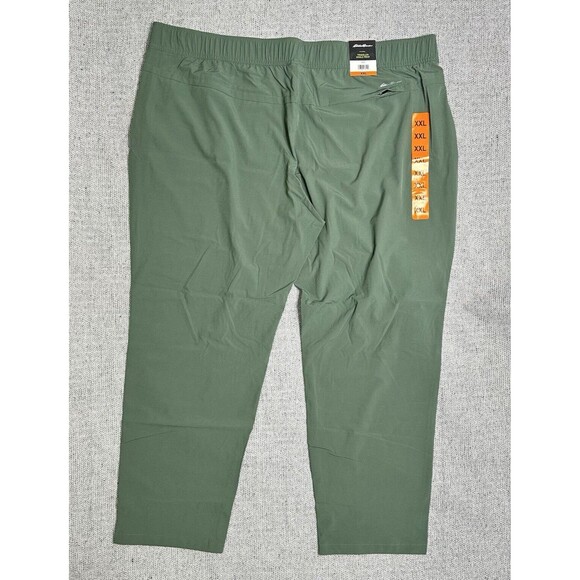 Eddie Bauer Women's Lightweight UPF 50+ Traveler Ankle Pants Green Size XXL NWT - Picture 7 of 13